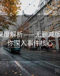 吃瓜51深度解析——无删减版解析·带你深入事件核心