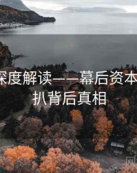 91在线深度解读——幕后资本推手·深扒背后真相