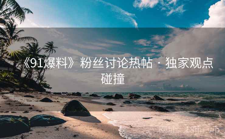 《91爆料》粉丝讨论热帖 · 独家观点碰撞