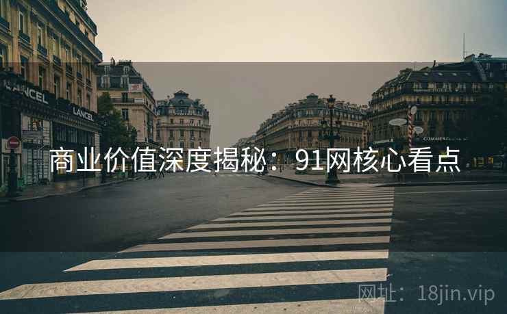 商业价值深度揭秘：91网核心看点