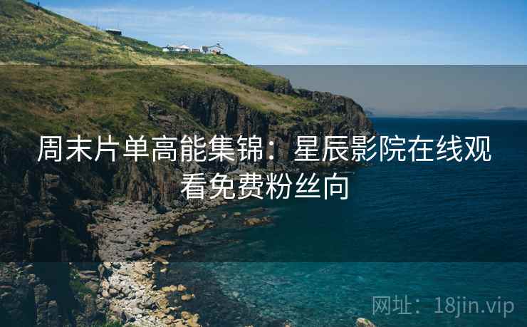 周末片单高能集锦：星辰影院在线观看免费粉丝向