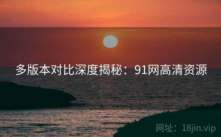 多版本对比深度揭秘：91网高清资源