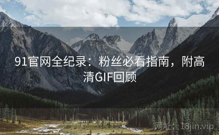 91官网全纪录：粉丝必看指南，附高清GIF回顾